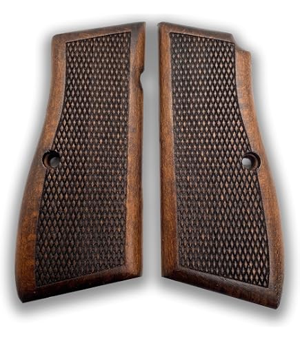 Amazon.com : Zib Grips, Wooden Pistol Grips for Browning Hi Power